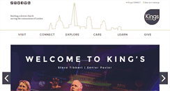 Desktop Screenshot of kingschurchlondon.org